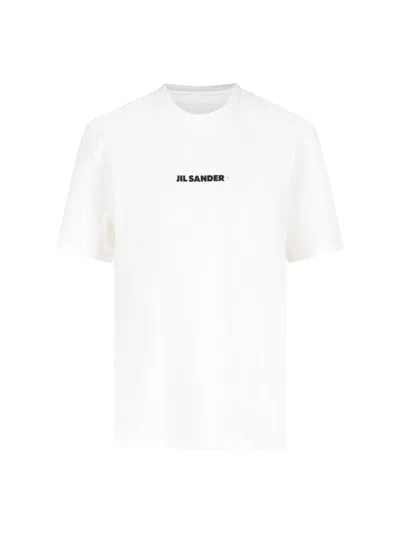 Jil Sander Logo T-shirt - White