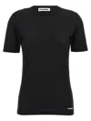 Jil Sander Classic T-shirt In Black