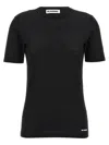 Jil Sander Classic T-shirt In Black