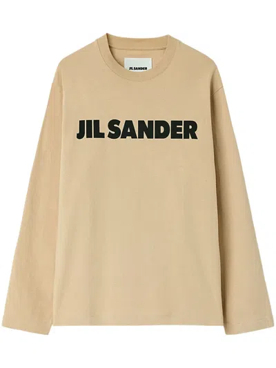 Jil Sander Woman Sweatshirt Beige Size L Cotton In Multi