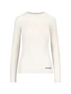 Jil Sander Logo T-shirt In Crema