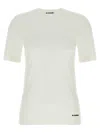 Jil Sander Crewneck Cotton T-shirt In White