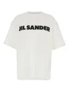 Jil Sander Logo-print Cotton T-shirt In White
