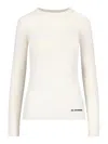 Jil Sander Logo T-shirt In White