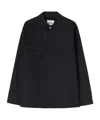 Jil Sander Long-sleeved Solid Shirt In Black