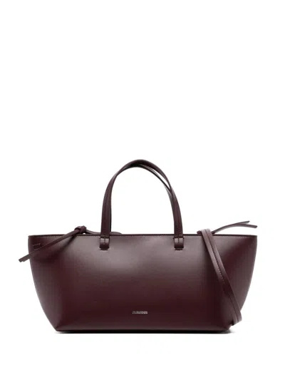 JIL SANDER LOGO TOTE BAG