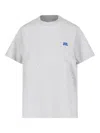 Jil Sander T-shirt Logo In Gray