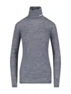 JIL SANDER LOGO TURTLENECK