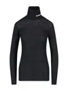 Jil Sander Logo Turtleneck Sweater