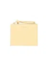 Jil Sander Logo Wallet In Nude