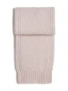 Jil Sander Logo-patch Knitted Scarf In Neutral