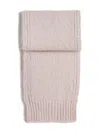 Jil Sander Logo-patch Knitted Scarf In Neutral
