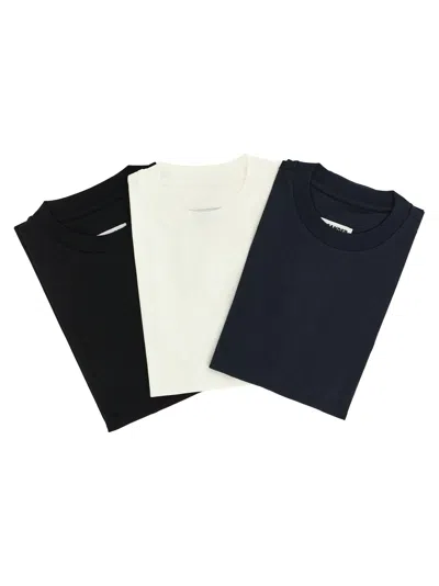 Jil Sander Logo-embroidered Cotton T-shirt In Multi