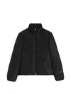 Jil Sander Logo-print Down Jacket In Black