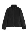 Jil Sander Logo-print Down Jacket In Black