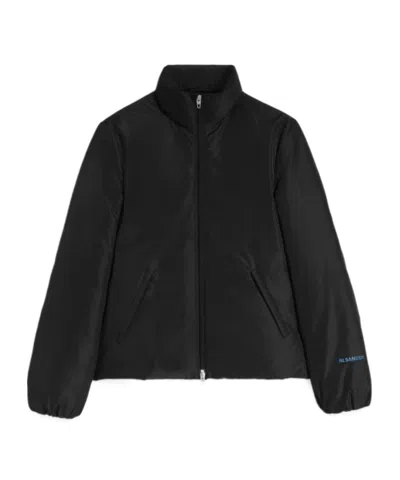 JIL SANDER LOGO-PRINT DOWN JACKET