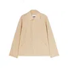 Jil Sander Logo-print Jacket In Neutral