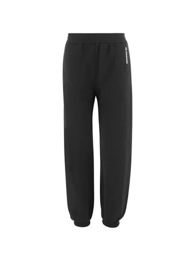 Jil Sander Logo-print Track Pants In Black