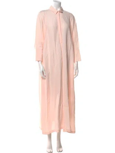 Pre-owned Jil Sander Long Dress In Pink