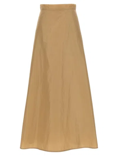 JIL SANDER JIL SANDER LONG FLARED SKIRT