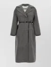 Jil Sander Single-breasted Belted Coat