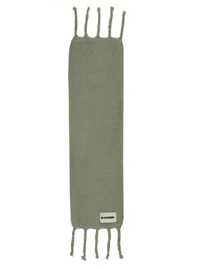 Jil Sander Women's Long Scarf In Green
