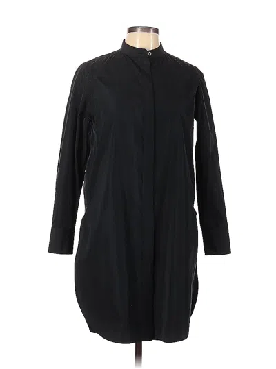 Pre-owned Jil Sander Long Sleeve Blouse In Black