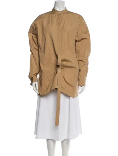 Pre-owned Jil Sander Long Sleeve Blouse In Neutral