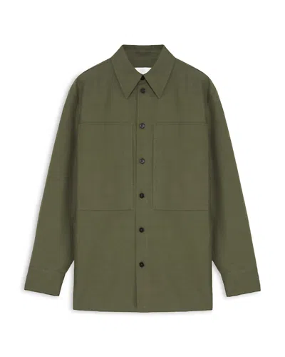 JIL SANDER LONG SLEEVE BUTTON FRONT SHIRT