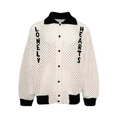 Pre-owned Jil Sander Long-sleeve Cardigan 'irish Cream' | White | Men's Size 50