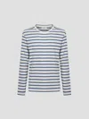 Jil Sander Long Sleeve Classic T-shirt In Multi