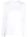 Jil Sander T-shirt Cn Ls In White