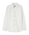 Jil Sander Buttoned Shirt In White