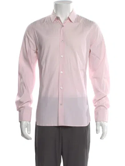 Pre-owned Jil Sander Long Sleeve Dress Shirt In Pink