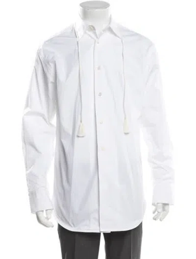 Pre-owned Jil Sander Long Sleeve Dress Shirt In White