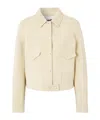 Jil Sander Long Sleeve Jacket In Neutral
