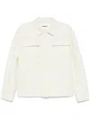 Jil Sander Long-sleeve Jacket In White