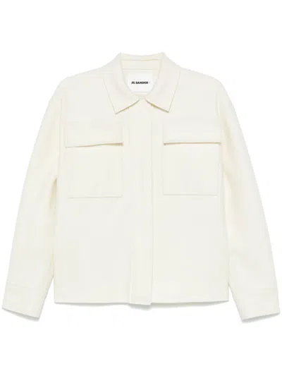 JIL SANDER LONG-SLEEVE JACKET - WOMEN'S - WOOL/POLYAMIDE