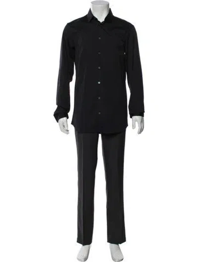 Pre-owned Jil Sander Long Sleeve Shirt In Black