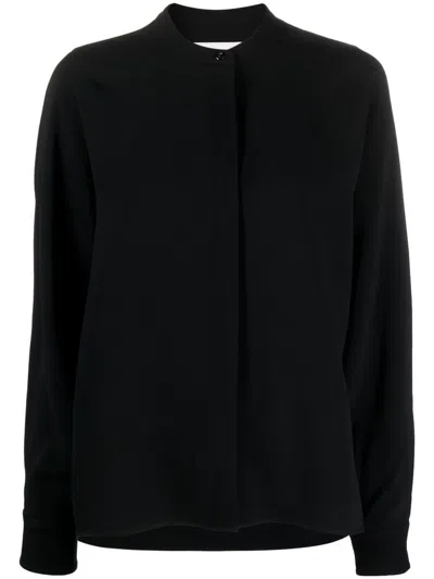Jil Sander Long-sleeve Shirt In Black