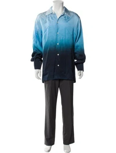 Pre-owned Jil Sander Long Sleeve Shirt In Blue