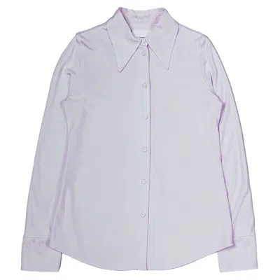 Jil Sander Long Sleeve Shirt In Gray