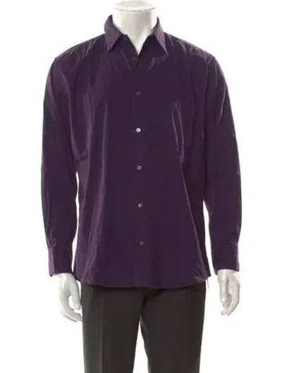 Pre-owned Jil Sander Long Sleeve Shirt In Purple