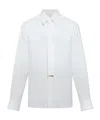 Jil Sander Men Classic Shirt With Tie In White