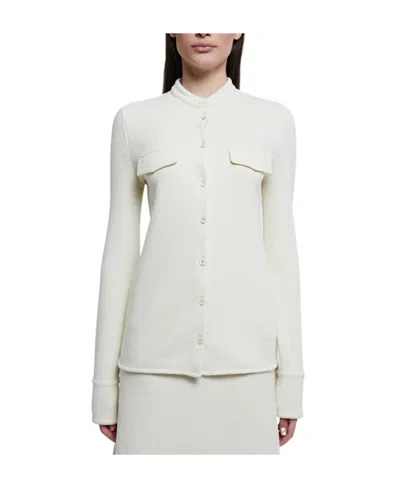 Jil Sander Long-sleeve Shirt In White