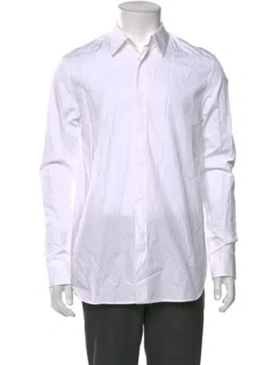 Pre-owned Jil Sander Long Sleeve Shirt In White