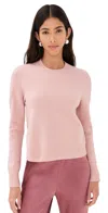 Jil Sander Long Sleeve Sweater Powder Pink In Pink