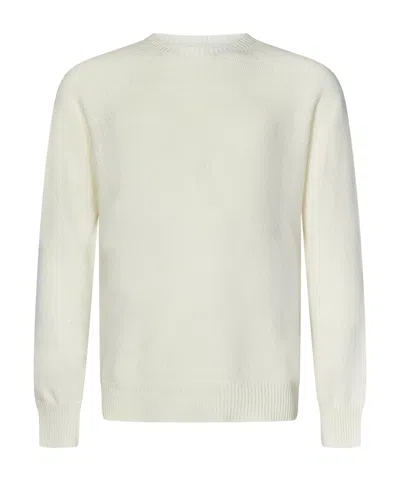 Jil Sander Long-sleeve Sweater In White