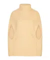Jil Sander Long Sleeve Sweater In Yellow