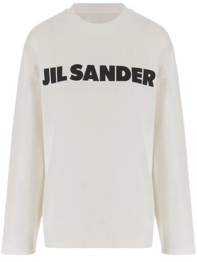 Jil Sander Long Sleeve T-shirt With Logo